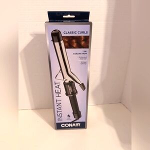 Conair Instant Heat Curling Iron 1" Soft Curls‎ 25 Heat Settings CD87GNR NIB.